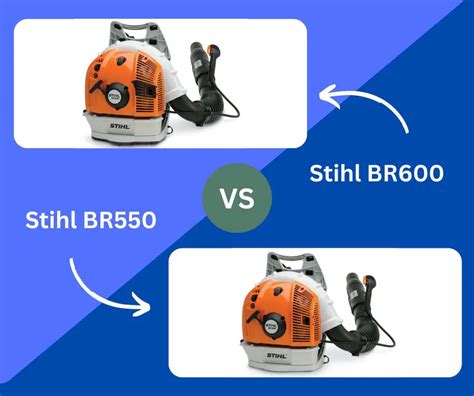 STIHL BR600 and BR550 Compression 